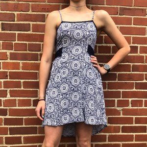 Mossimo patterned high-low sundress